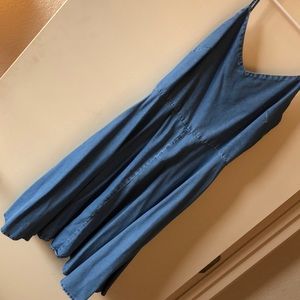 Gap denim  flare dress